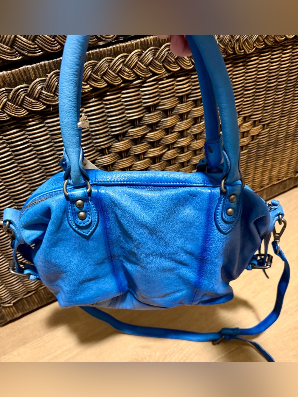 Free People baby Emerson in sapphire blue - Picture 3 of 9